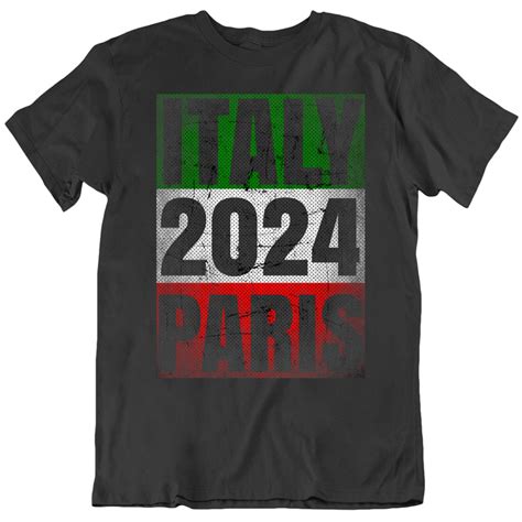 Italy 2024 Paris Games Sports Olympics T Shirt