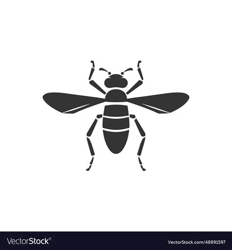 Cricket insect icon Royalty Free Vector Image - VectorStock