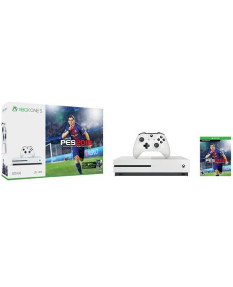 Consola Xbox One S Blanco Gb Con Pro Evolution Soccer Gameplanet