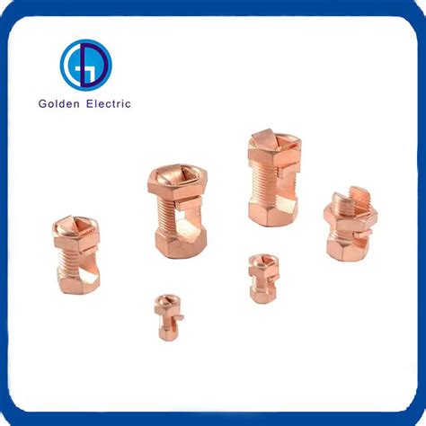 Mm Mm Mm Copper Split Bolt Connector For Grounding Connection