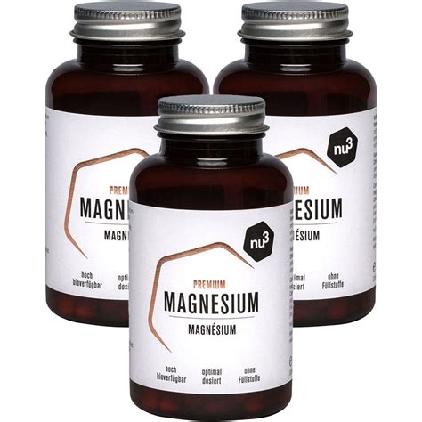 Nu3 Premium Magnesium Komplex 3x120 St Redcare Apotheke