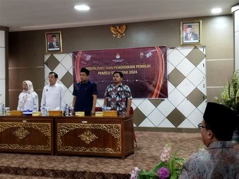 Kpu Provinsi Jambi Sosialisasi Pendidikan Pemilih Jelang Pemilu