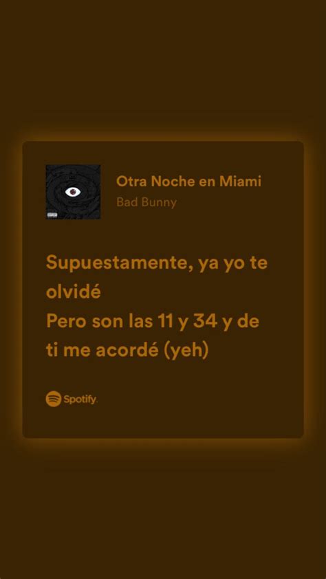 Otra Noche En Miami En 2024 Frases De Canciones Bonitas Citas De