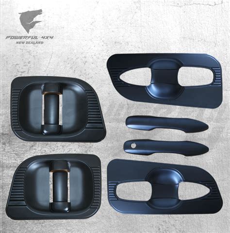 Powerful Door Handle Kit For Toyota Hiace Current Black