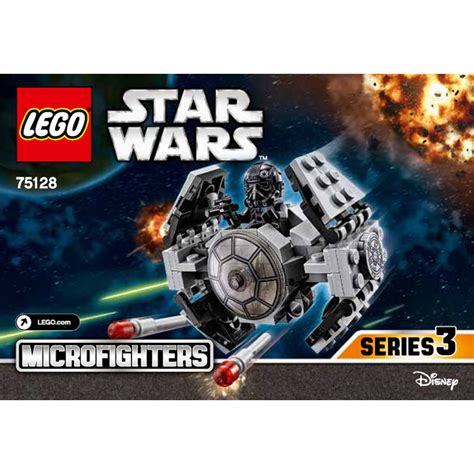 Lego Tie Advanced Prototype Microfighter Set 75128 Instructions Brick