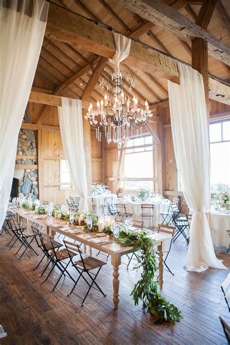 Elegant Destination Outdoor Mountain Wedding Wedding Reception