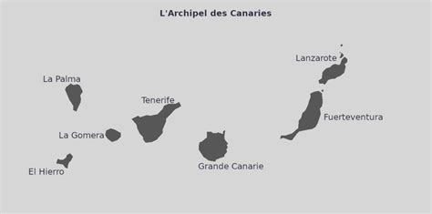 Les Îles Canaries Cartes Géographiques Canaries Tourisme