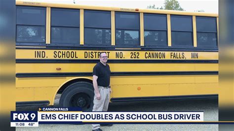 Cannon Falls Ems Chief Becomes The School Districts Newest Bus Driver