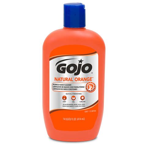 Gojo Natural Orange Pumice Hand Cleaner Rapidclean