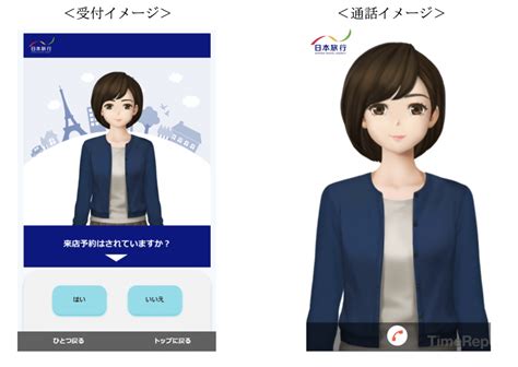 日本旅行、aiアバターを活用した新たなリモート接客を実現