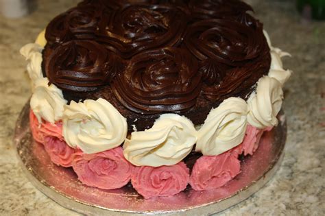 Caroline Makes Neapolitan Rose Cake