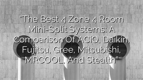 4-Zone Mini-Split Systems: Everything You Need