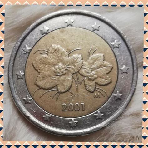 2 Euro Münze Finnland 2001 Moltebeere Fehlprägung eBay