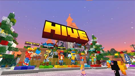 The Hive Minigames With Friends Part Minecraft Bedrock