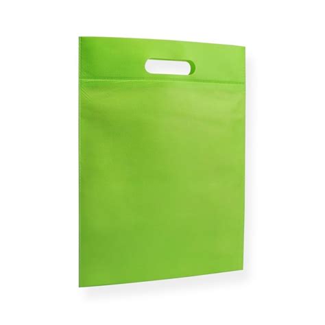 Green Non Woven D Cut Bag Capacity 5 Kg Thickness 60 Gsm At Rs 125