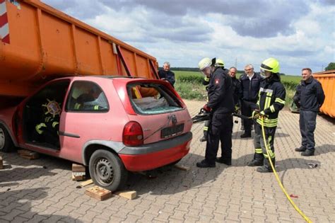 Alpen Brandschutzerziehung Der Vorschulkinder Aus Menzelen