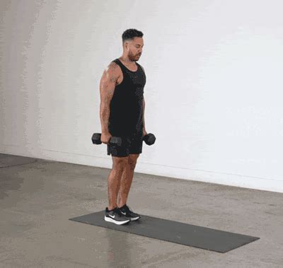 Dumbbell Lunges