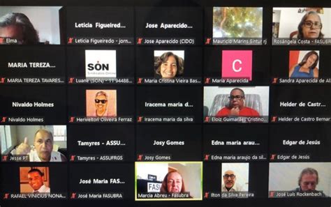 Plen Ria Nacional Virtual Da Fasubra Aprova Indicativo De Greve Para O