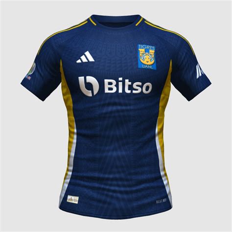 Tigres UANL Away Kit Concept Mexico 2024 Graphic FIFA 23 Kit