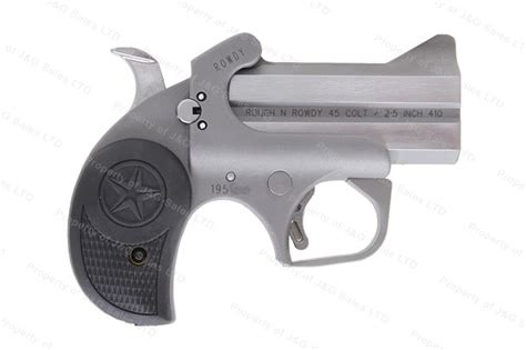 Bond Arms Derringer Rowdy Pistol Lc Barrel Stainless New