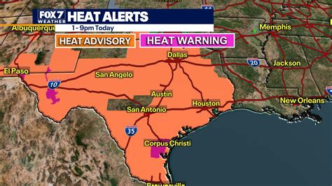 Austin weather: Feels-like temperatures could top 110° Tuesday | FOX 7 ...