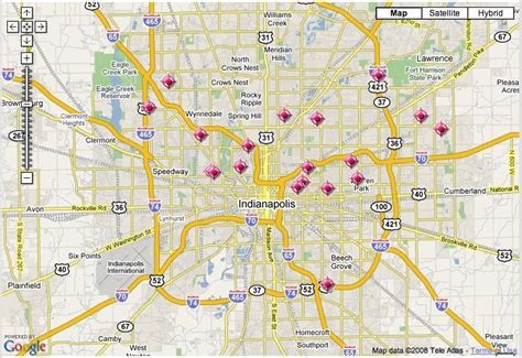 Spotcrime The Public S Crime Map Map Of Shootings In Indianapolis