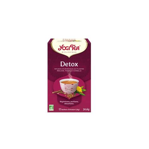 Yogi Tea Infusion Detox Bio Vegan Sachets