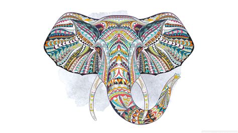 Elephant Art Wallpapers - Wallpaper Cave