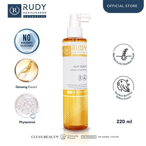 Jual Rudy Hadisuwarno Hair Tonic Ginseng Phytantriol Shopee Indonesia