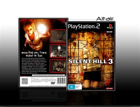 Silent Hill 3 Playstation 2 Box Art Cover By Altair