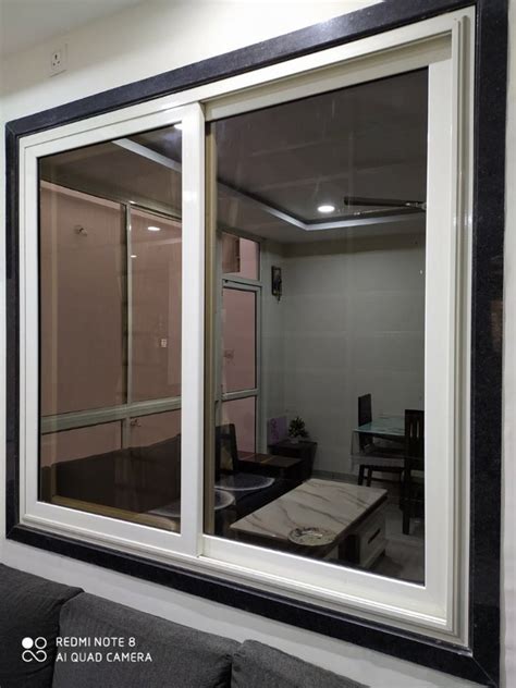 Fenesta Toughened Glass 2 Track Upvc Sliding Windows At Rs 400 Sq Ft In