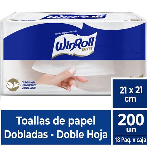 Toalla Interfoliada Winroll Doble Hoja Pq X Un Comercial Meqs