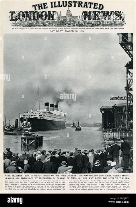 Front Cover Of The Illustarted London News Showing A Photograph Of The