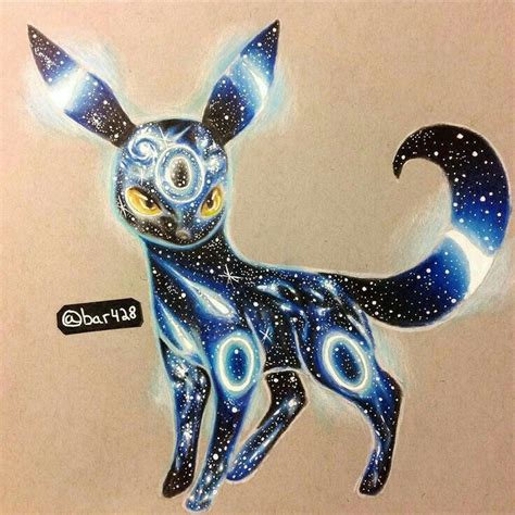 Umbreon Shiny Pokemon Drawing - Pokemon Drawing Easy