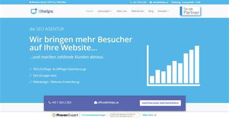 Suchmaschinenoptimierung Wien SEO AdWords Webdesign