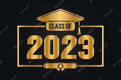 Premium Vector Hand Drawn Text Illustration For Class Of 2023