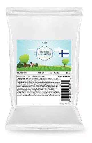 Cultivo Para Hacer Yogurt Viili De Finlandia 1 5g 2l Meses sin interés