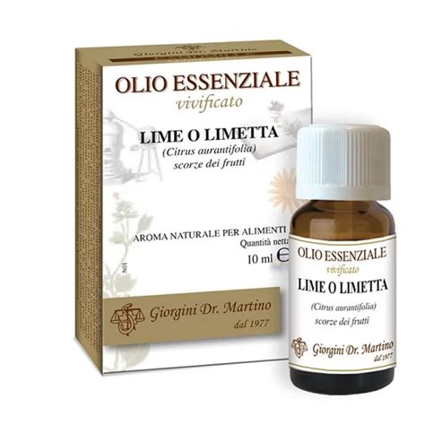 Dr Giorgini Ser Vis Lime O Limetta Olio Essenziale Ml Para