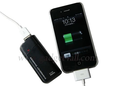 Portable Emergency Charger with LED Flashlight | Gadgetsin