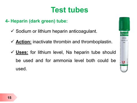 Blood Collection Handling And Anticoagulants Ppt