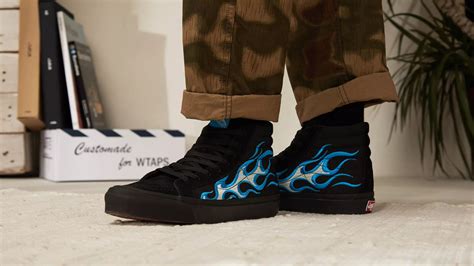 Wtaps X Vans Vault Og Sk Hi Lx Blue Flame Where To Buy V T Ua