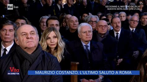 Maurizio Costanzo L Ultimo Saluto A Roma La Vita In Diretta 28 02