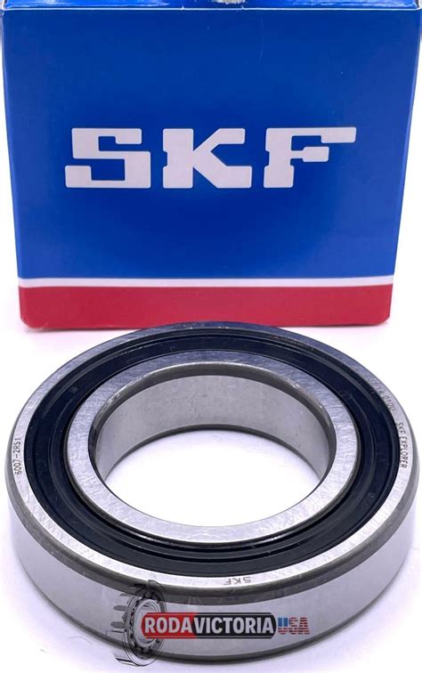 SKF 6007 2RS1 C3 DEEP GROOVE BALL BEARING RUBBER SEALED 35x62x14 Mm EBay