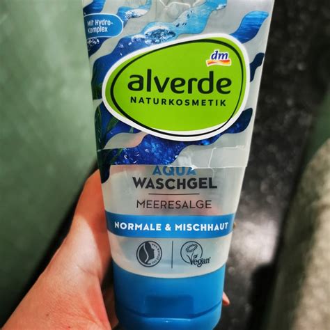 Alverde Naturkosmetik Aqua Hydro Waschgel Gel Detergente Viso Review