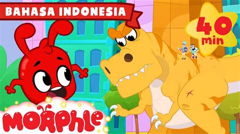 Bandit Dinosaurus HII SERAM Morphle Kartun Anak Anak Moonbug