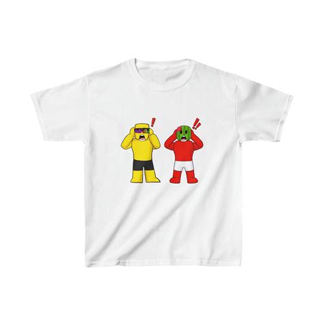 Sunny and Melon oh No Youtuber Kids Size Tee Shirt T-shirt Soft Heavy Cotton Youtube Quality ...