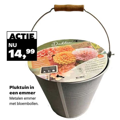 Pluktuin In Een Emmer Aanbieding Bij Tuincentrum Osdorp Folders Nl