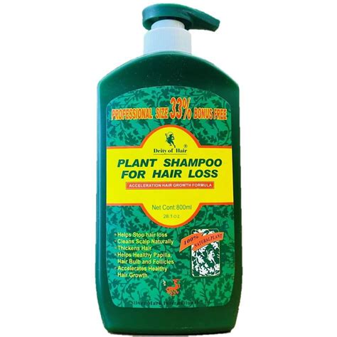 Deity Of Hair Plant Shampoo For Hair Loss 281 Oz