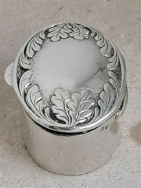 Belle boîte à pilules en argent antique 1 Argent 925 Catawiki