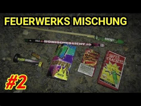 Feuerwerks Mischung Silvester Vorfreude Steigern Street Fireworker